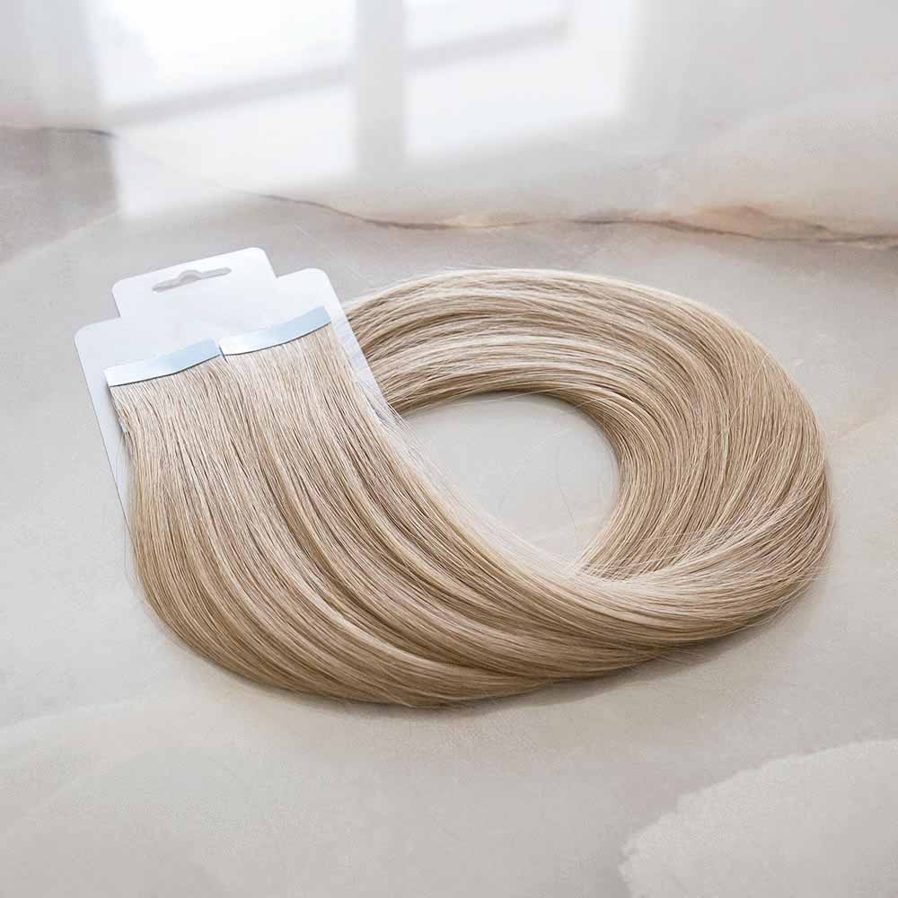 Desinas Premium Tape extensions dunkelblond