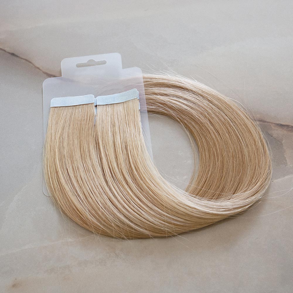 Tape extensions mittelblond