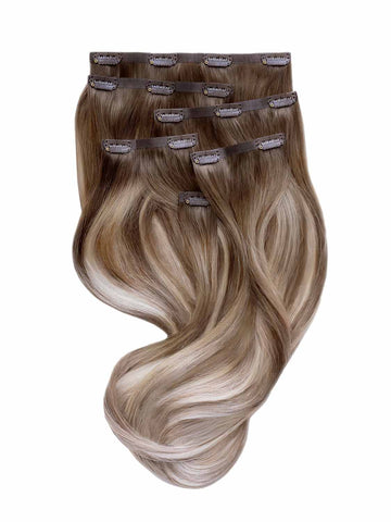 Seamless Clip In Extensions Set