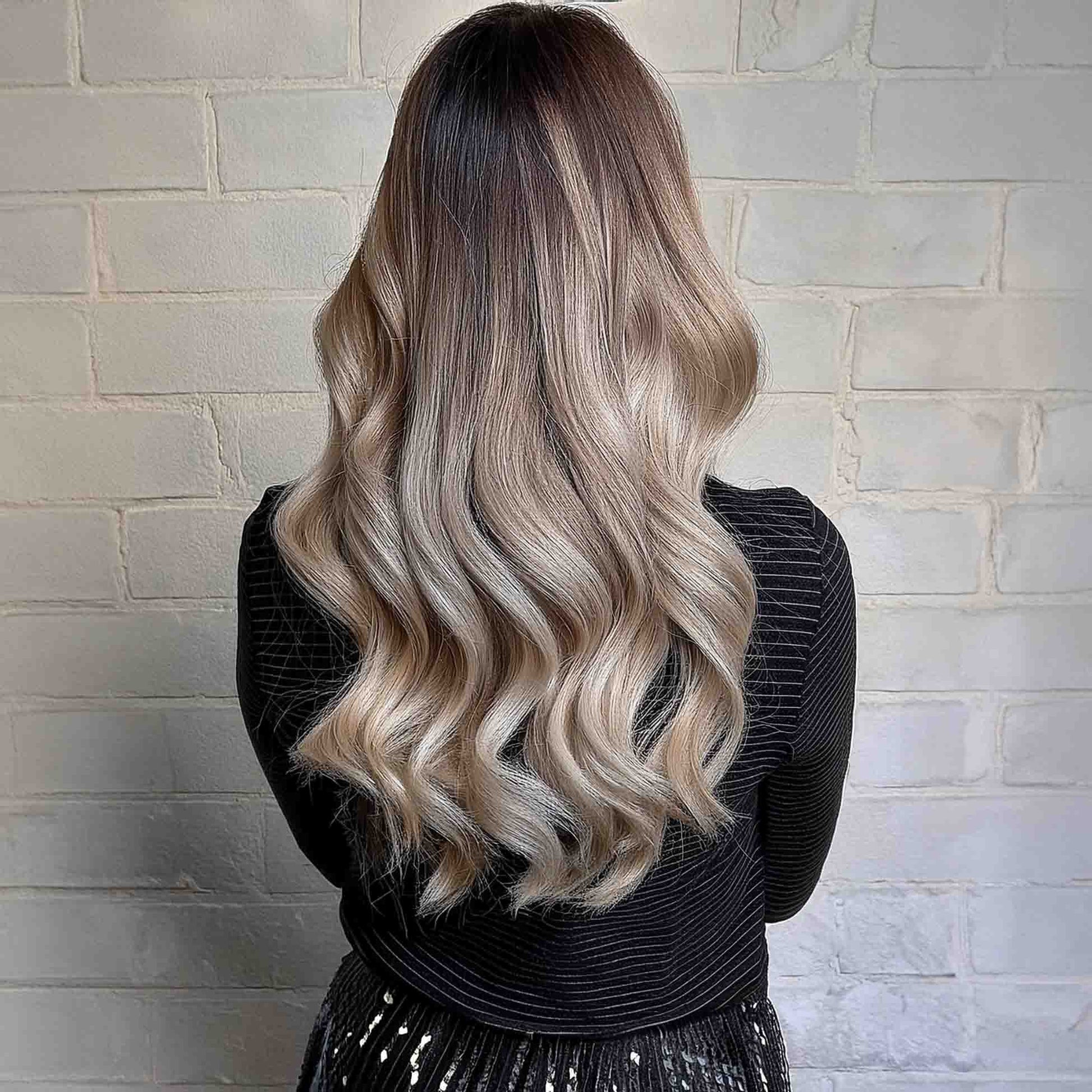 Tape In Dark Ash Blonde Balayage