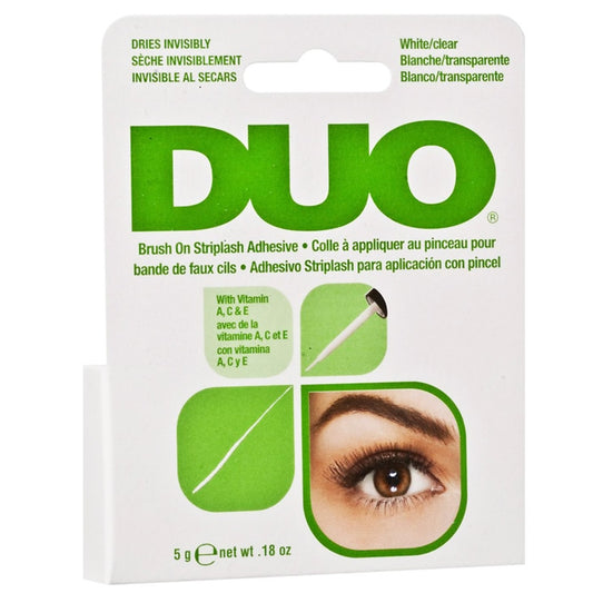 DUO Brush On Wimpernkleber transparent 