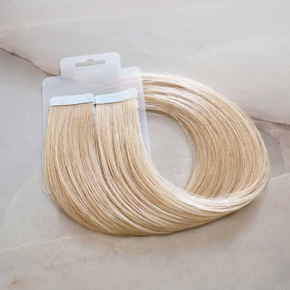 Tape Extensions Profi hellblond platin