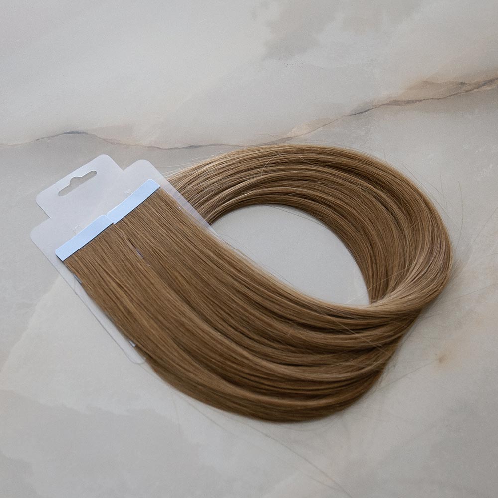 Tape extensions hellbraun 