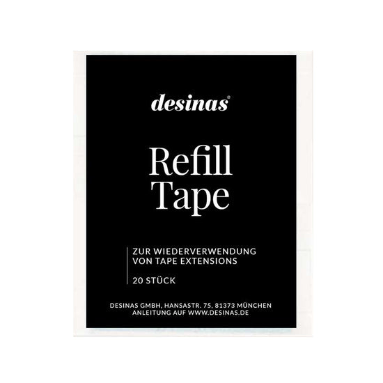 Desinas® Refill-Tape Extensions Ersatz-Kleber zur Wiederverwendung von Extensions