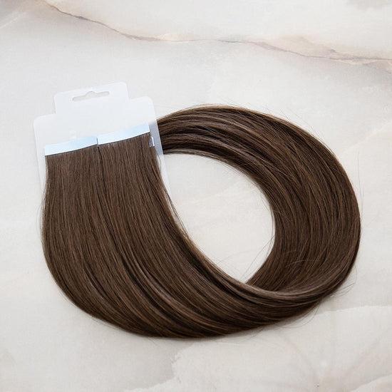 Tape extensions samtbraun
